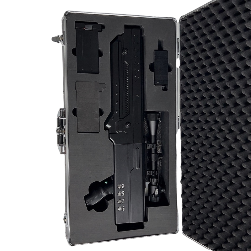  米易手持便携式枪型低空防御反制四通道B型